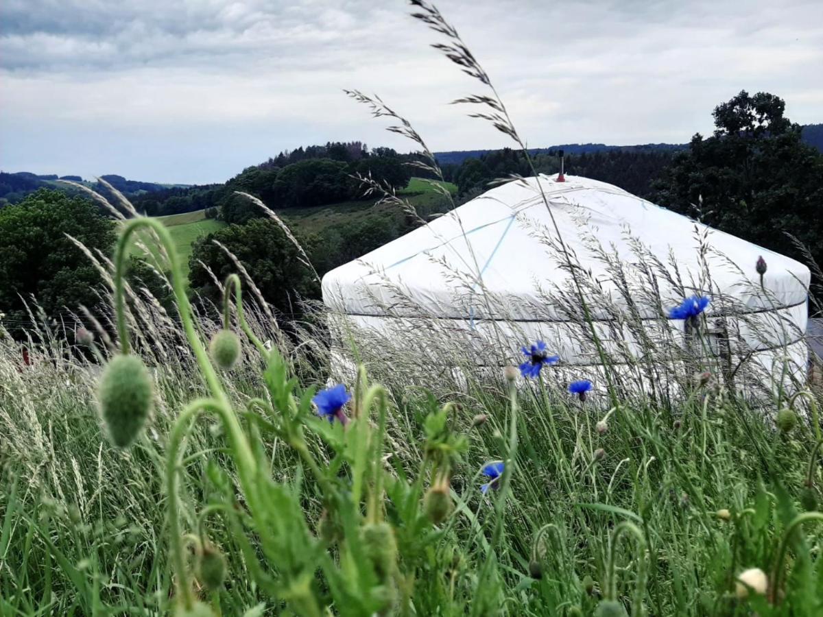 Hotel Idyllische Jurte In Der Sachsischen Schweiz Sebnitz Zewnętrze zdjęcie