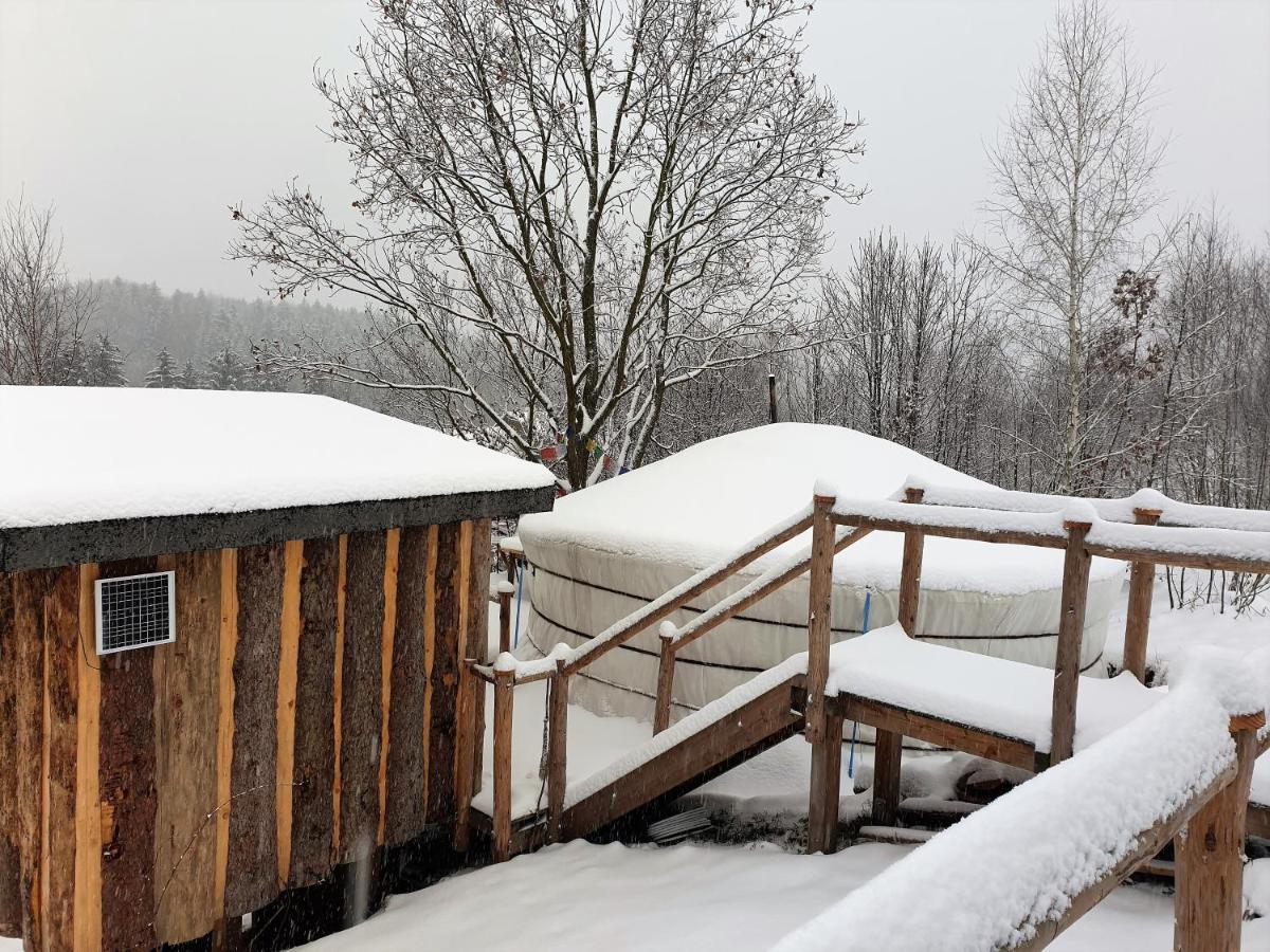Hotel Idyllische Jurte In Der Sachsischen Schweiz Sebnitz Zewnętrze zdjęcie